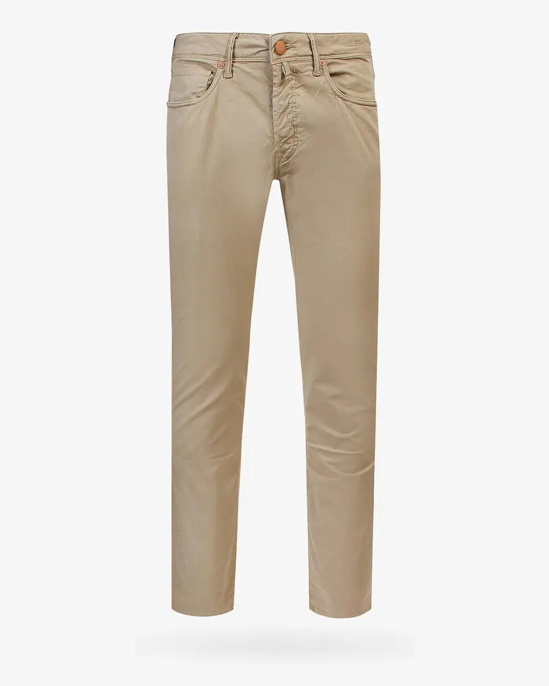 Incotex Stretch cotton trouser -  - gender_Man Beige