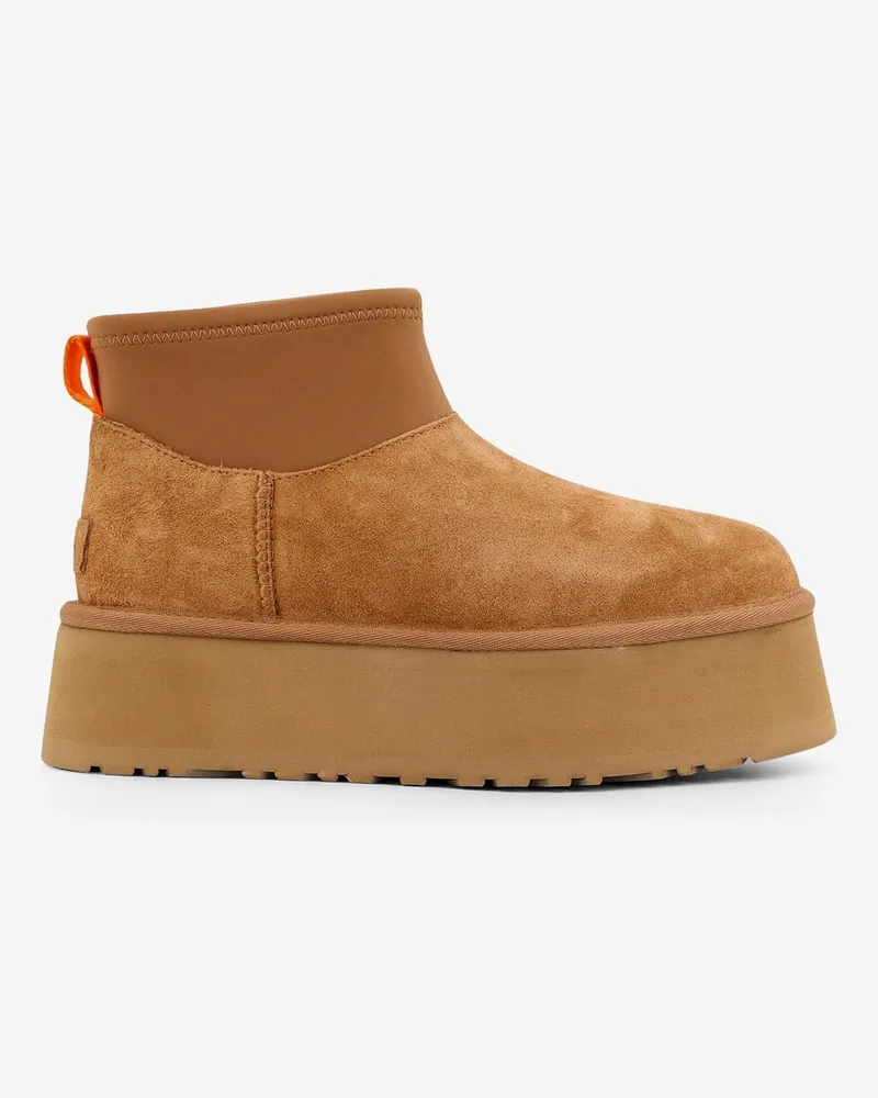 UGG W Classic Mini Dipper suede ankle boots -  - gender_Woman Brown