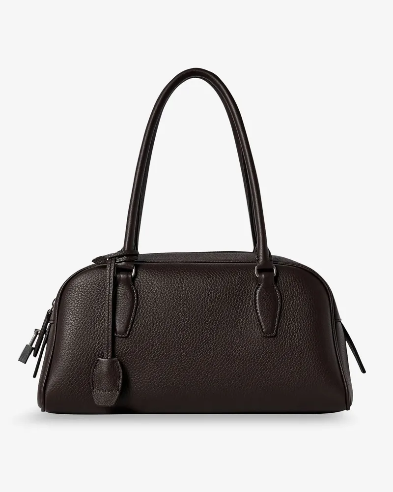 The Row Small E/W India leather handbag -  - gender_Woman Brown