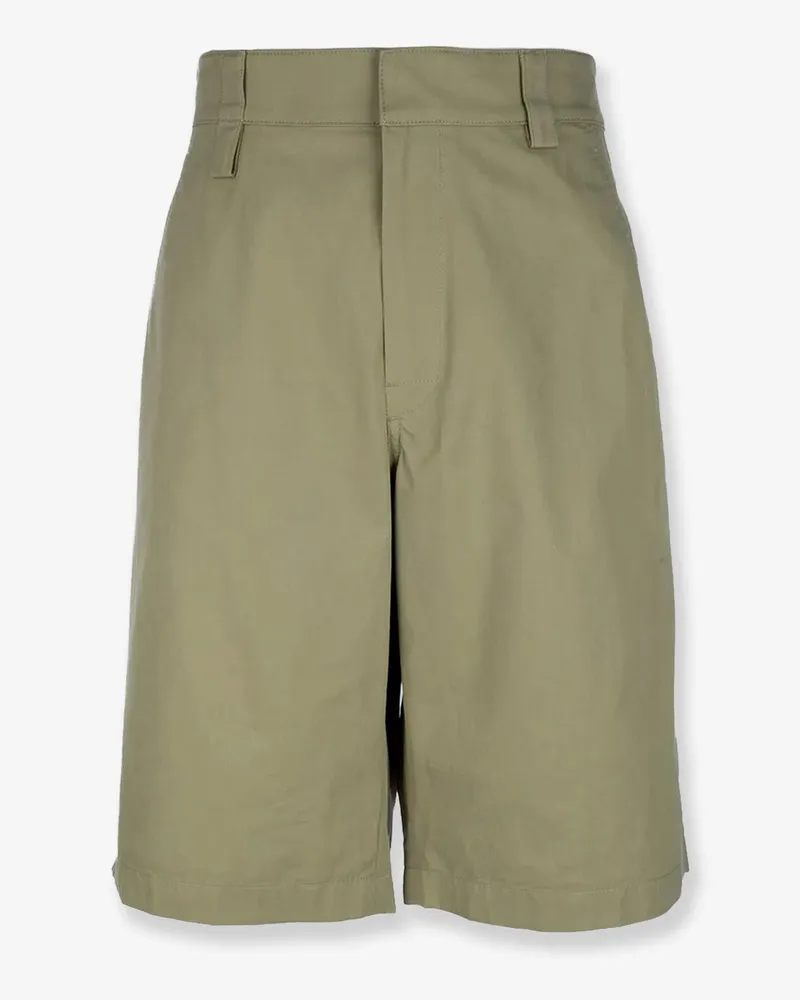 Bottega Veneta Twill shorts -  - gender_Man Grey