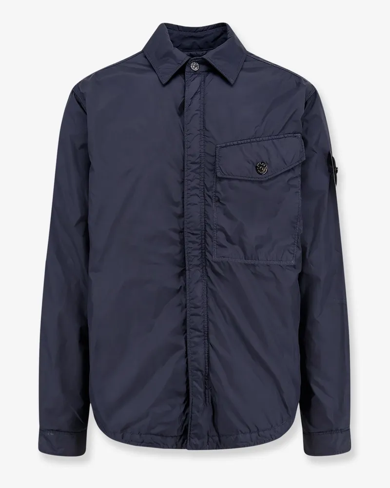 Stone Island Recycled nylon jacket -  - gender_Man Blue