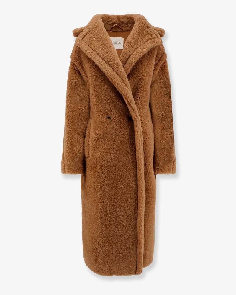 Max Mara Teddy camel hair and silk coat -  - gender_Woman Beige