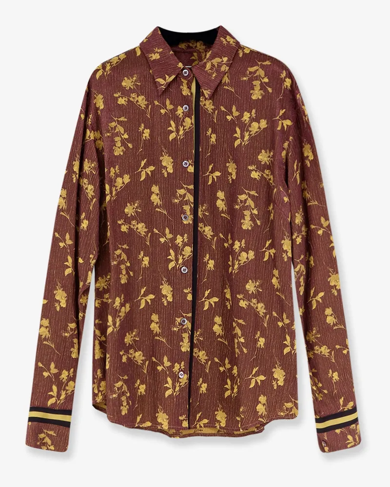 Dries van Noten Chloris viscose blend shirt -  - gender_Woman Purple