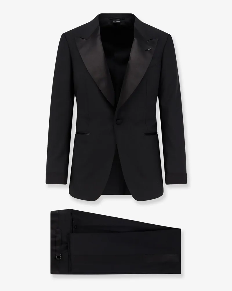 Tom Ford Shelton wool tuxedo -  - gender_Man Black