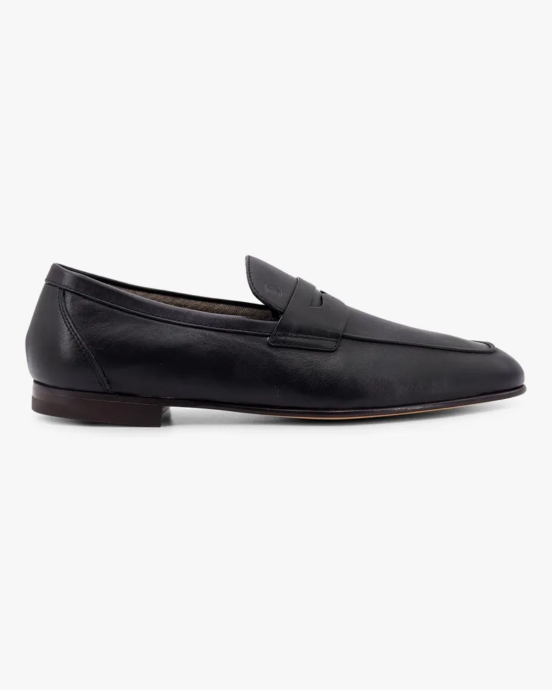 TOD'S Deconstructed leather loafer -  - gender_Man Black