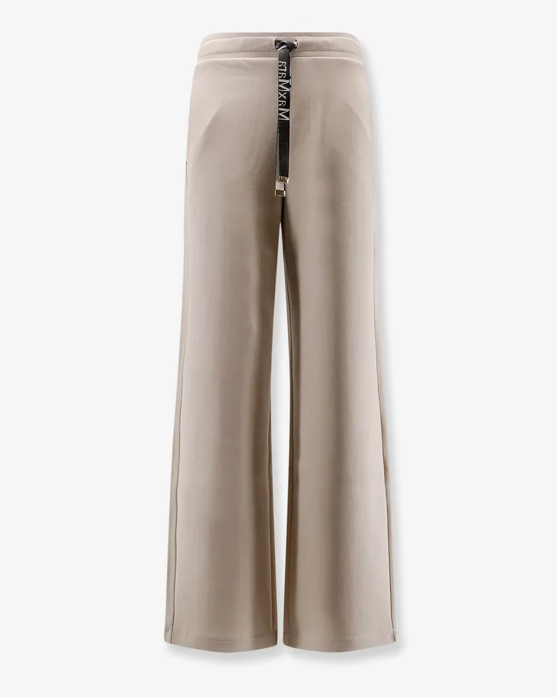 Max Mara Smmbali cotton blend trousers -  - gender_Woman Beige