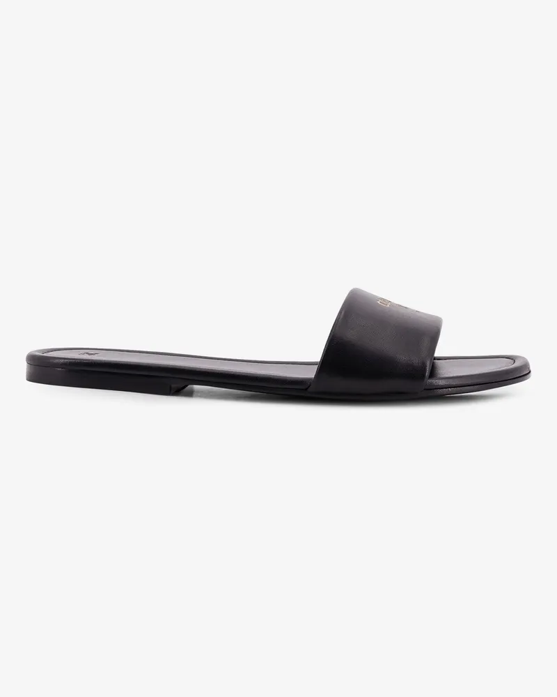 Celine Coast Mule leather sandals -  - gender_Woman Black