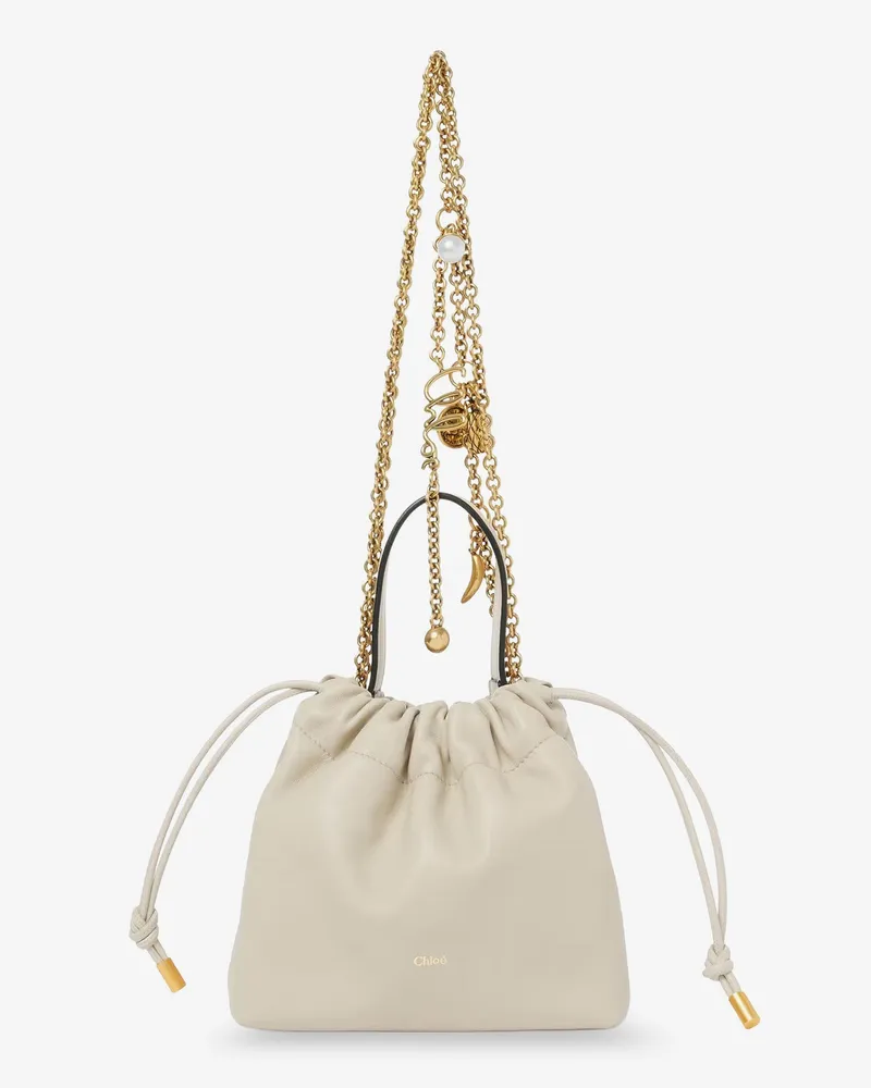 Chloé Chloé Icons Mini leather crossbody bag -  - gender_Woman Beige