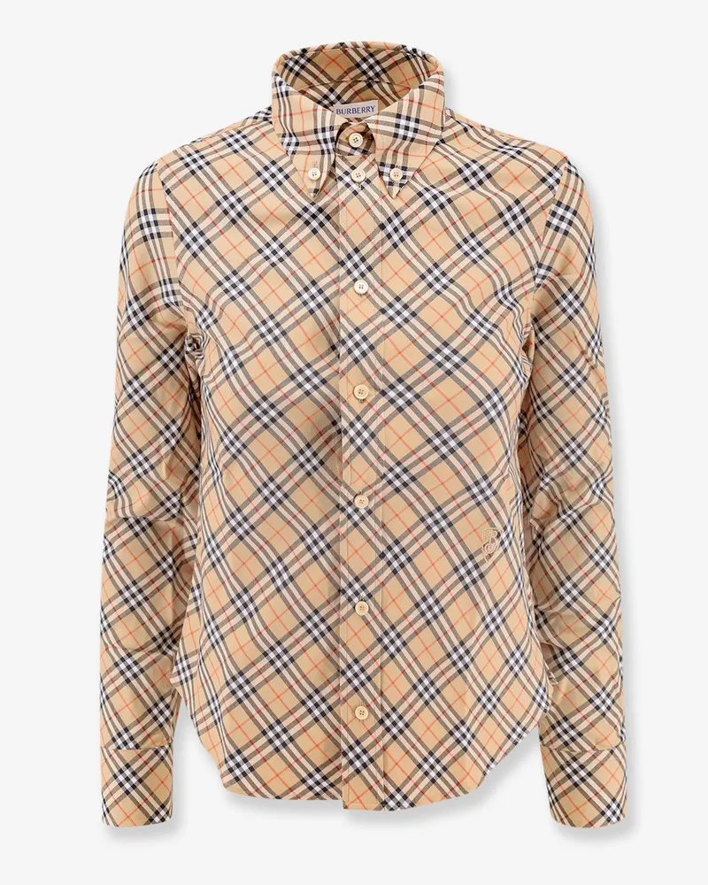 Burberry Traditional check organic cotton t-shirt -  - gender_Woman 
