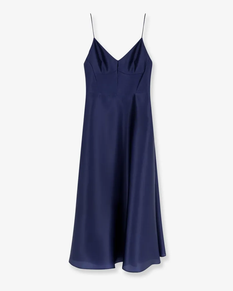 Alberta Ferretti Silk dress -  - gender_Woman Blue