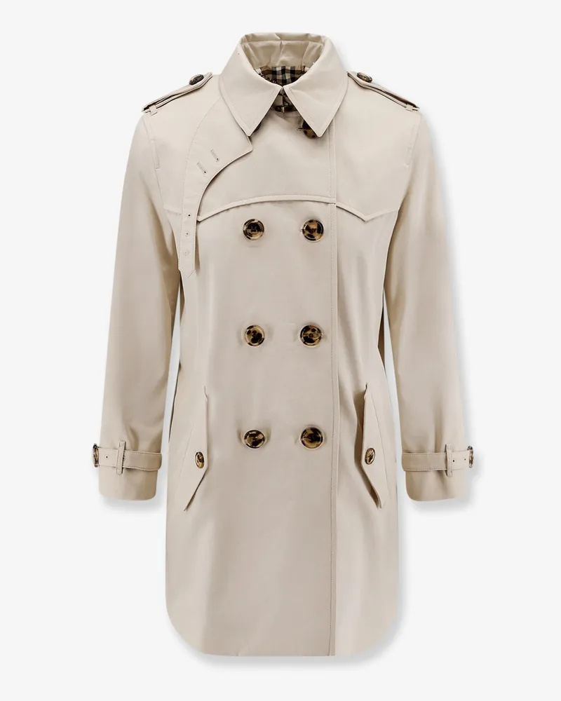 Burberry Summerside cotton trench coat -  - gender_Woman Beige