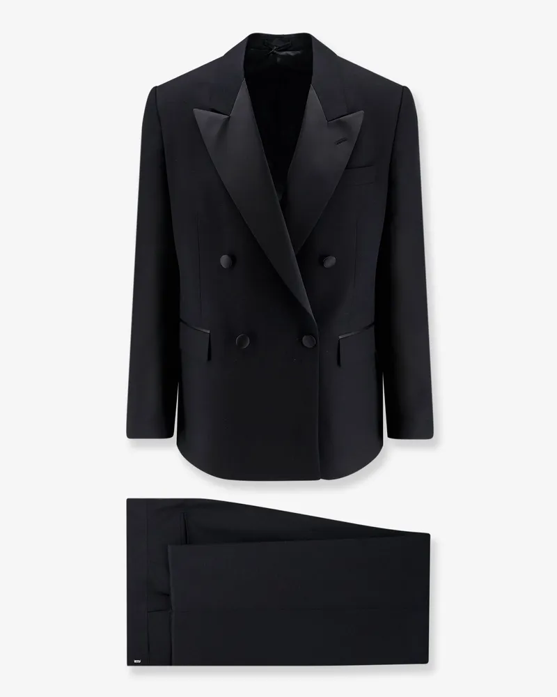 LARDINI Soiree viscose and silk tuxedo -  - gender_Man Black
