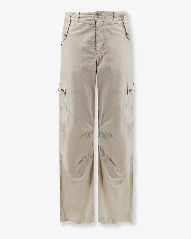 Dolce & Gabbana Cotton trousers with applied pockets -  - gender_Man Beige