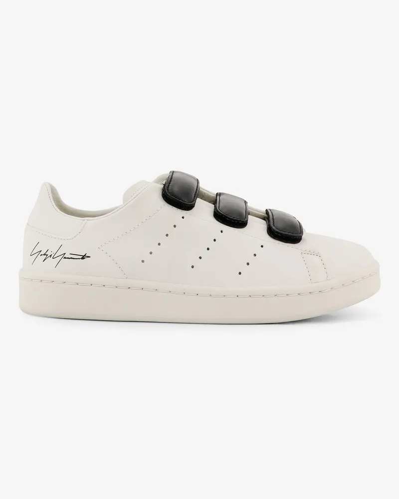 adidas Y-3 Stan Smith Velcro leather sneakers -  - gender_Woman White