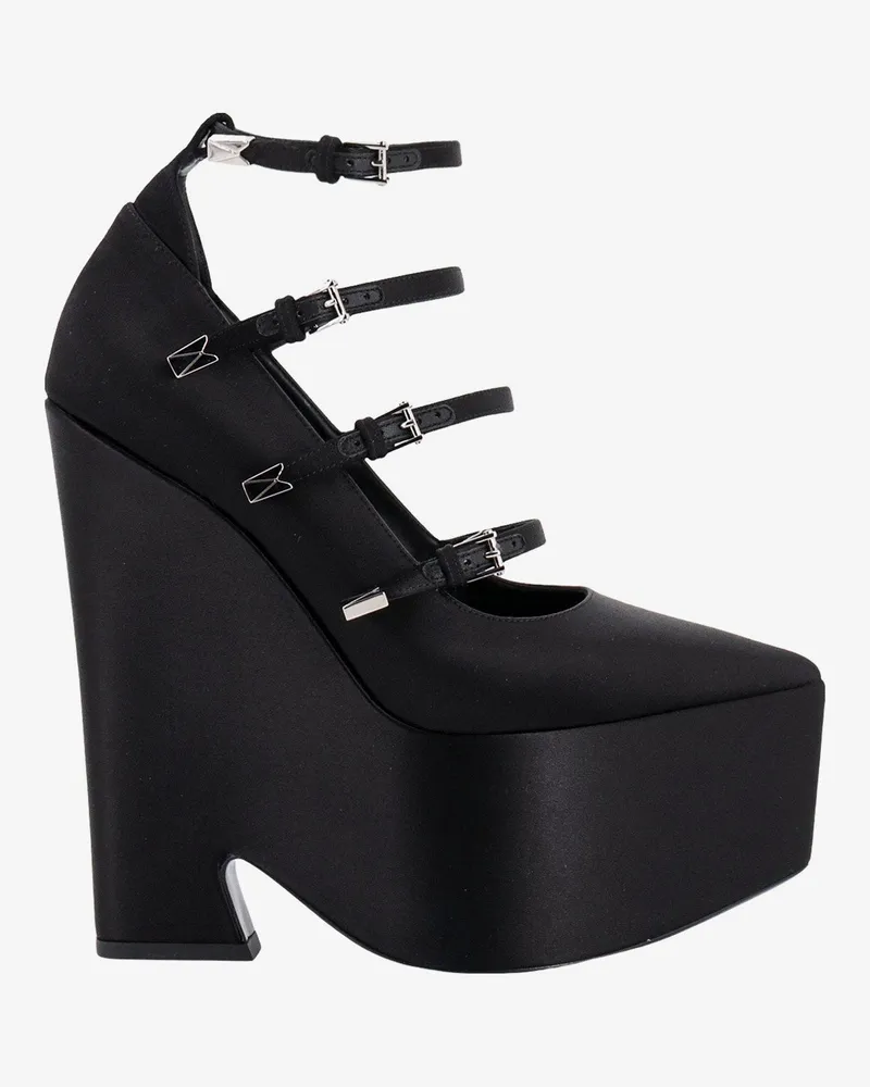 Versace Satin décolleté -  - gender_Woman Black
