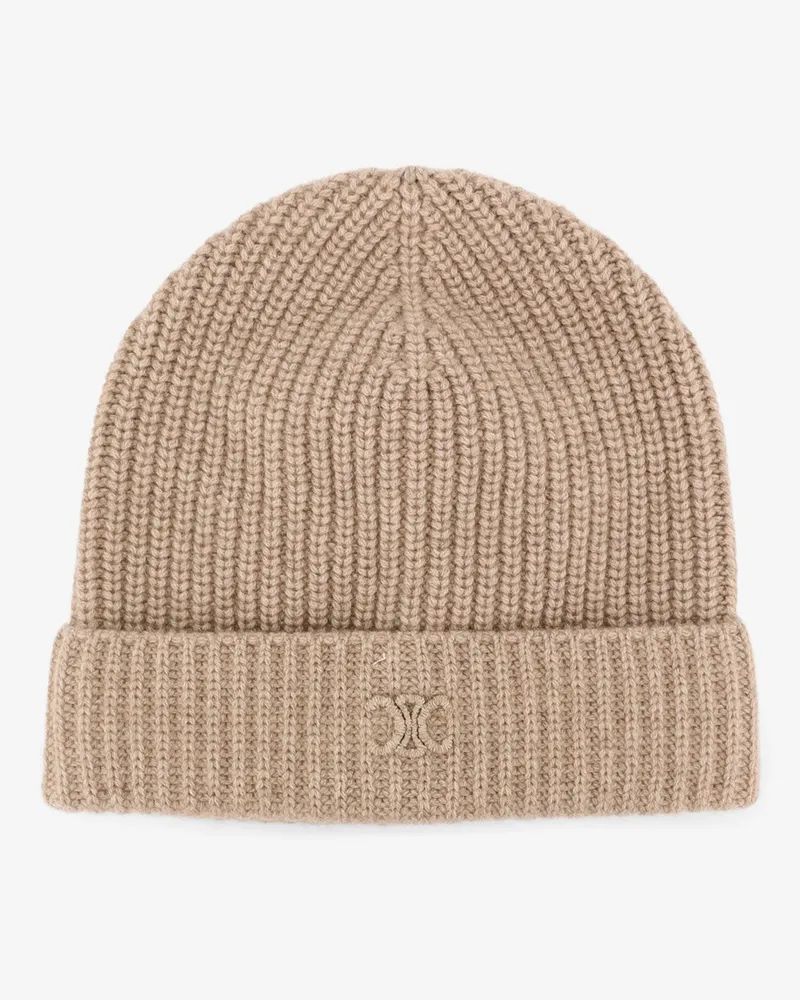 Celine Triomphe cashmere hat -  - gender_Man Beige