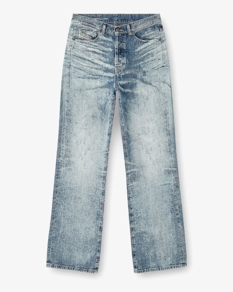 Diesel 1971 D-Sent jeans with distressed effect -  - gender_Woman Blue