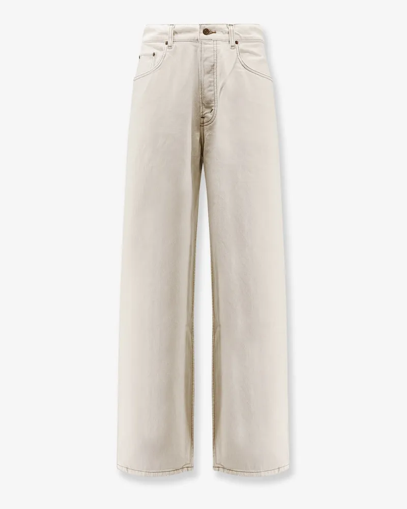 Celine Wide Leg Jeans -  - gender_Man White