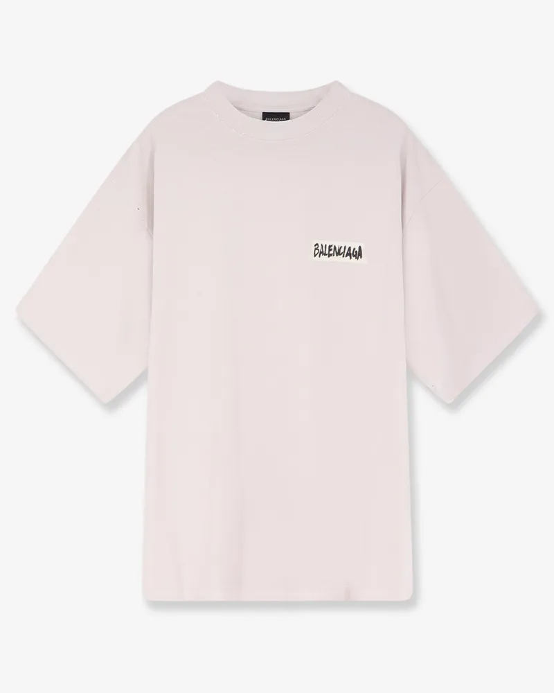Balenciaga Cotton T-shirt -  - gender_Man Grey
