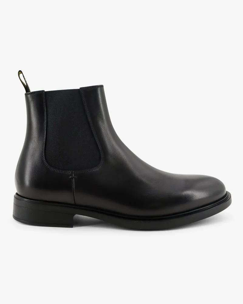 Doucal´s Leather boots -  - gender_Man Black