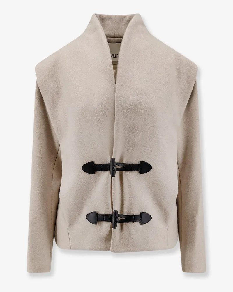 Isabel Marant Toria wool and cashmere coat -  - gender_Woman Beige