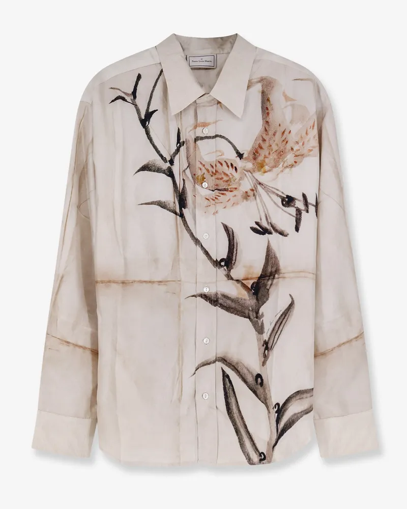 Pierre-Louis Mascia Silk shirt -  - gender_Woman Beige
