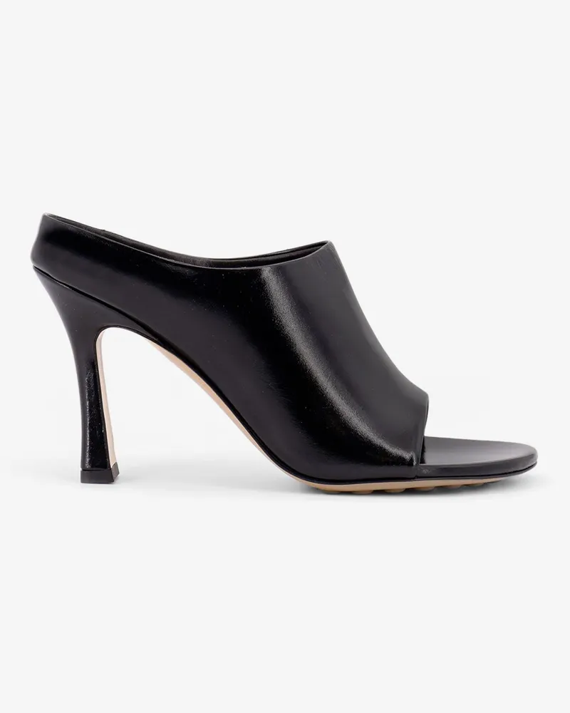 Bottega Veneta Rana leather mule with heel -  - gender_Woman Black