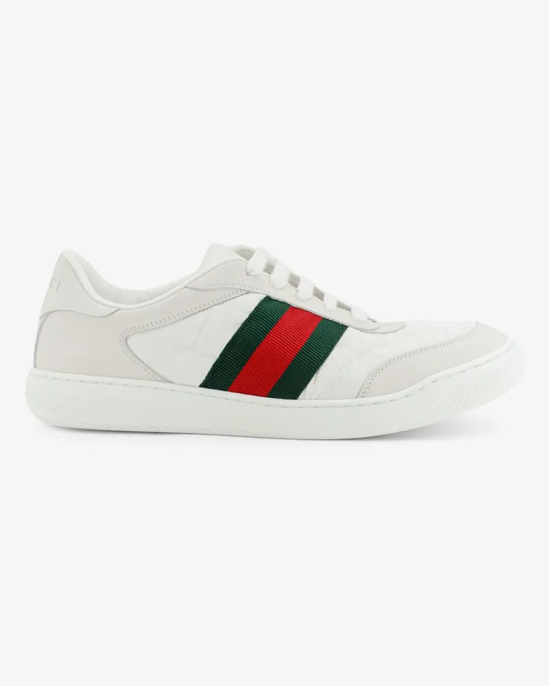 Gucci Screener nylon sneaker -  - gender_Man White