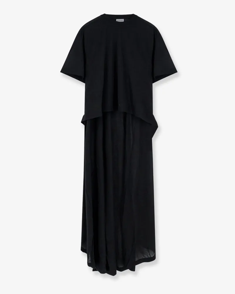 Balenciaga Long jersey t-shirt -  - gender_Woman Black