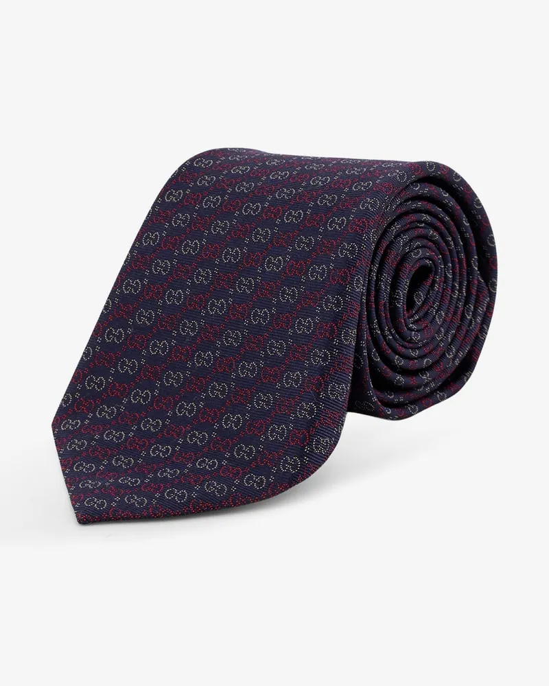Gucci Pixy silk tie -  - gender_Man Blue