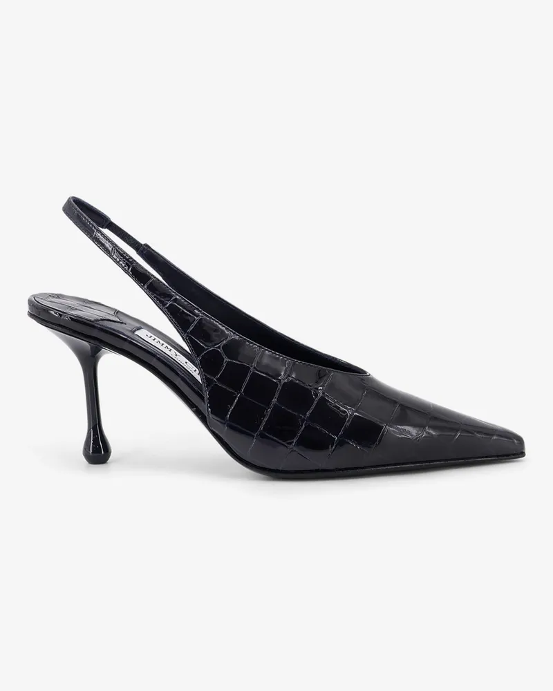 Jimmy Choo Patent leather pumps with crocodile print -  - gender_Woman Blue
