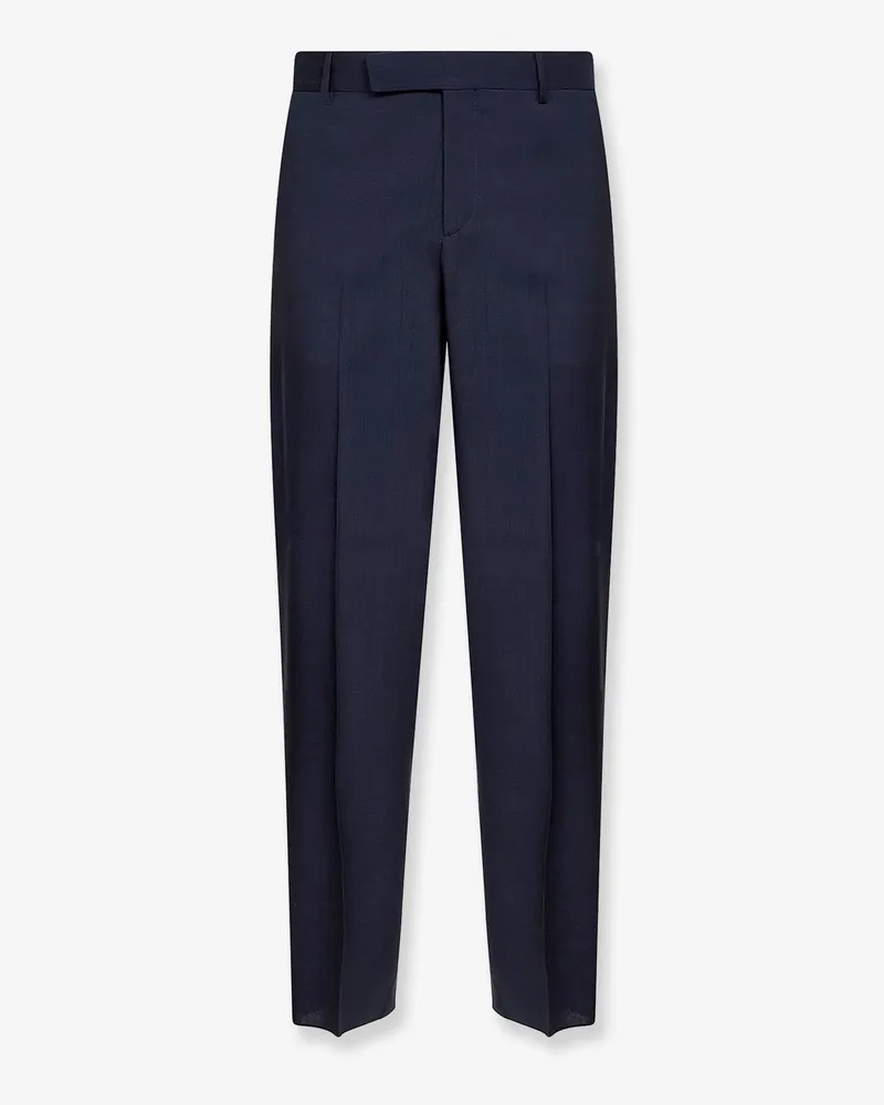 Fendi Virgin wool trousers -  - gender_Man Blue