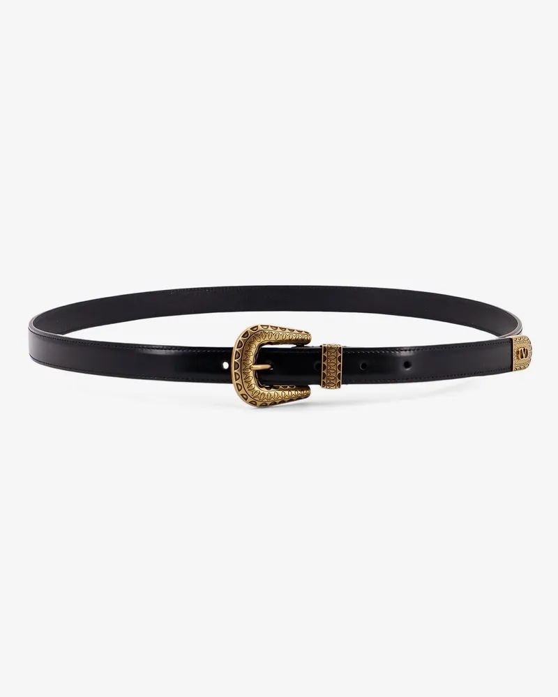 Valentino Garavani Leather belt -  - gender_Man Black
