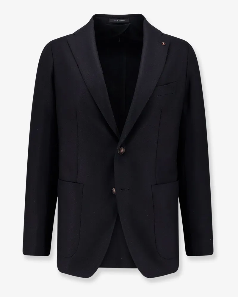 Tagliatore Montecarlo wool and cashmere blazer -  - gender_Man Black