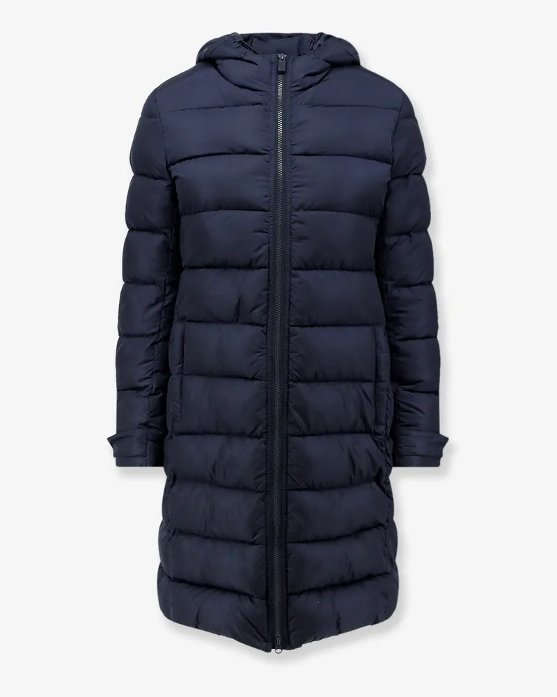 ASPESI Luna Nuova long down jacket with hood -  - gender_Woman Blue