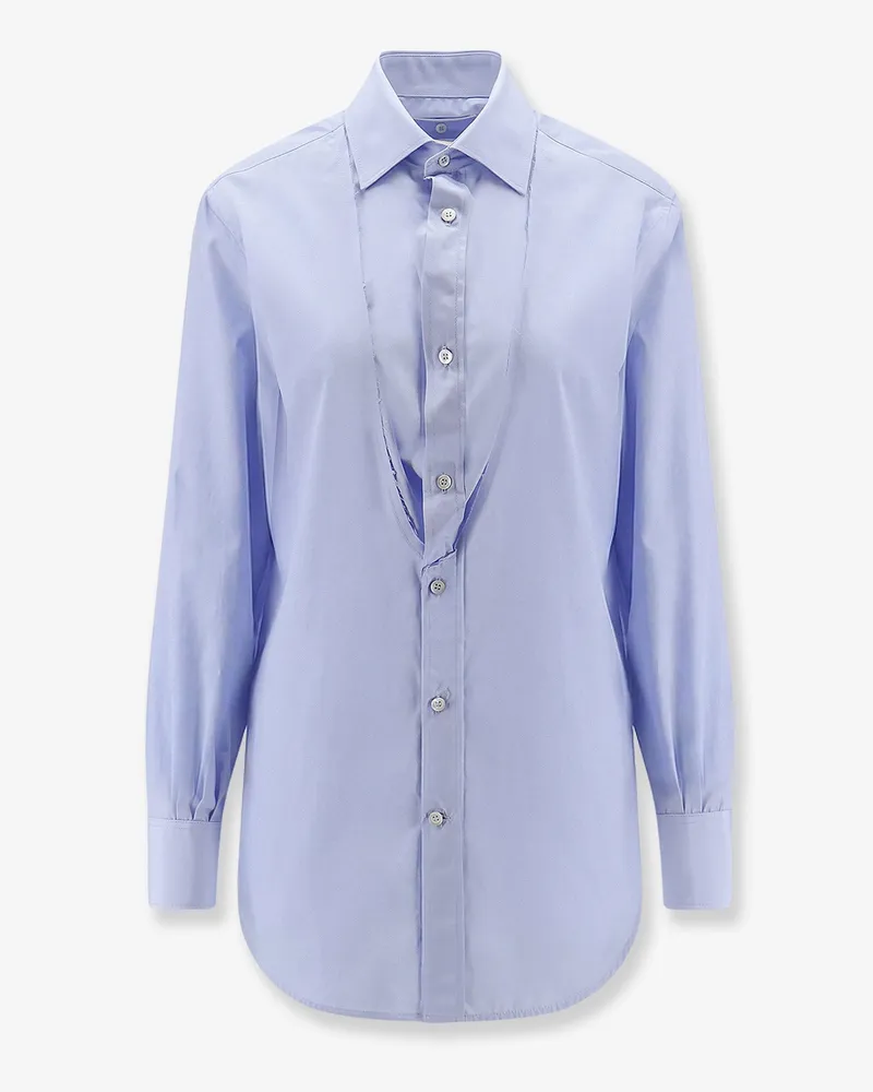 Maison Margiela Cotton shirt -  - gender_Woman Blue