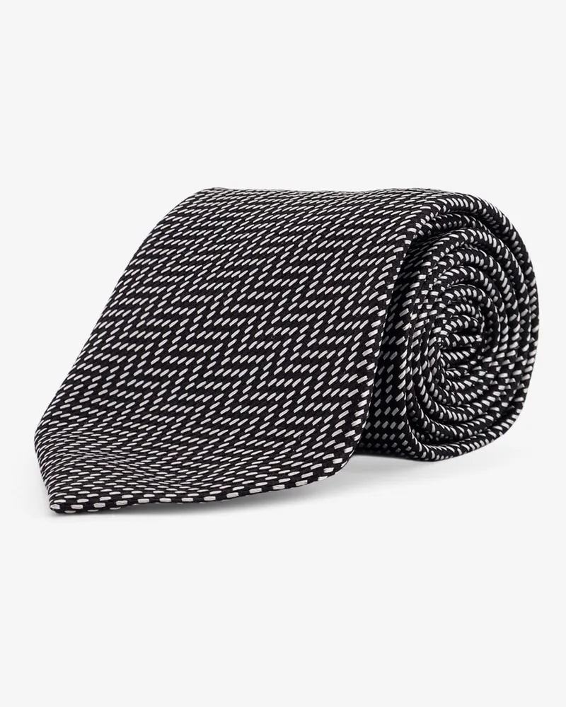 Tom Ford Silk tie -  - gender_Man Silver