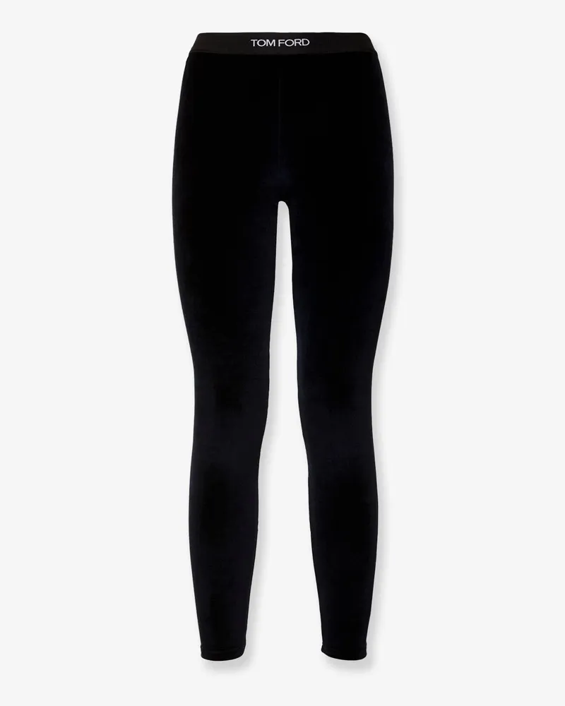 Tom Ford Velvet Leggings -  - gender_Woman Blue