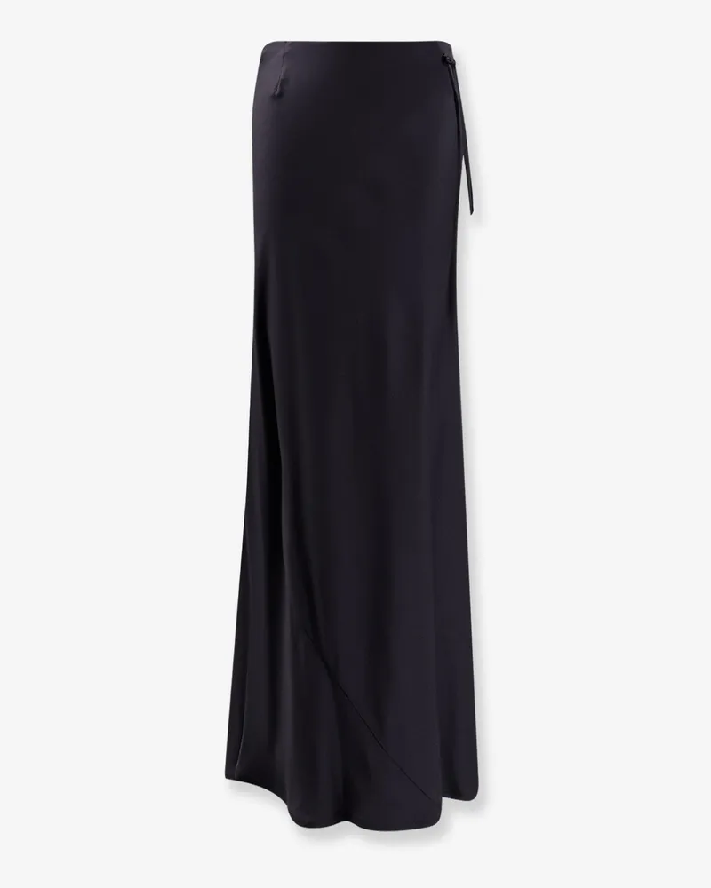 Semicouture Elvira satin long skirt -  - gender_Woman Blue