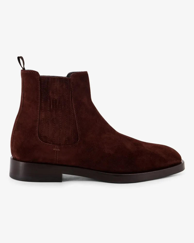 Brunello Cucinelli Chelsea Boot suede ankle boots -  - gender_Man Brown