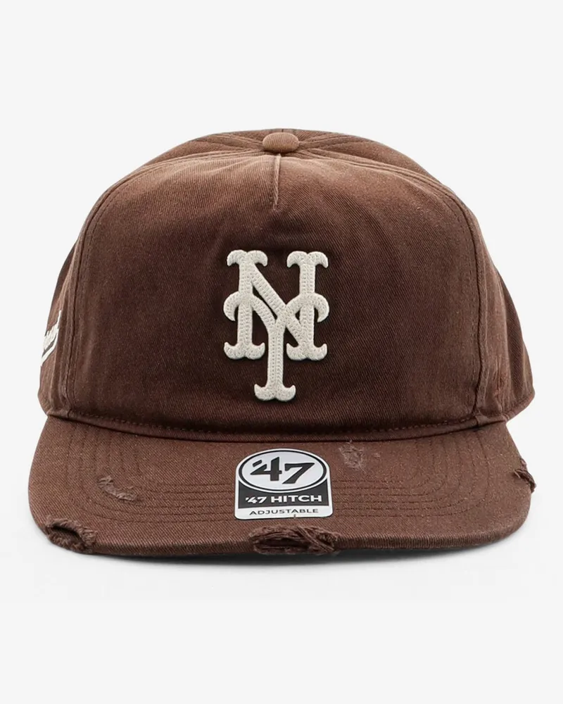 REPRESENT Cotton cap with embroidered logo on the front -  - gender_Man Brown