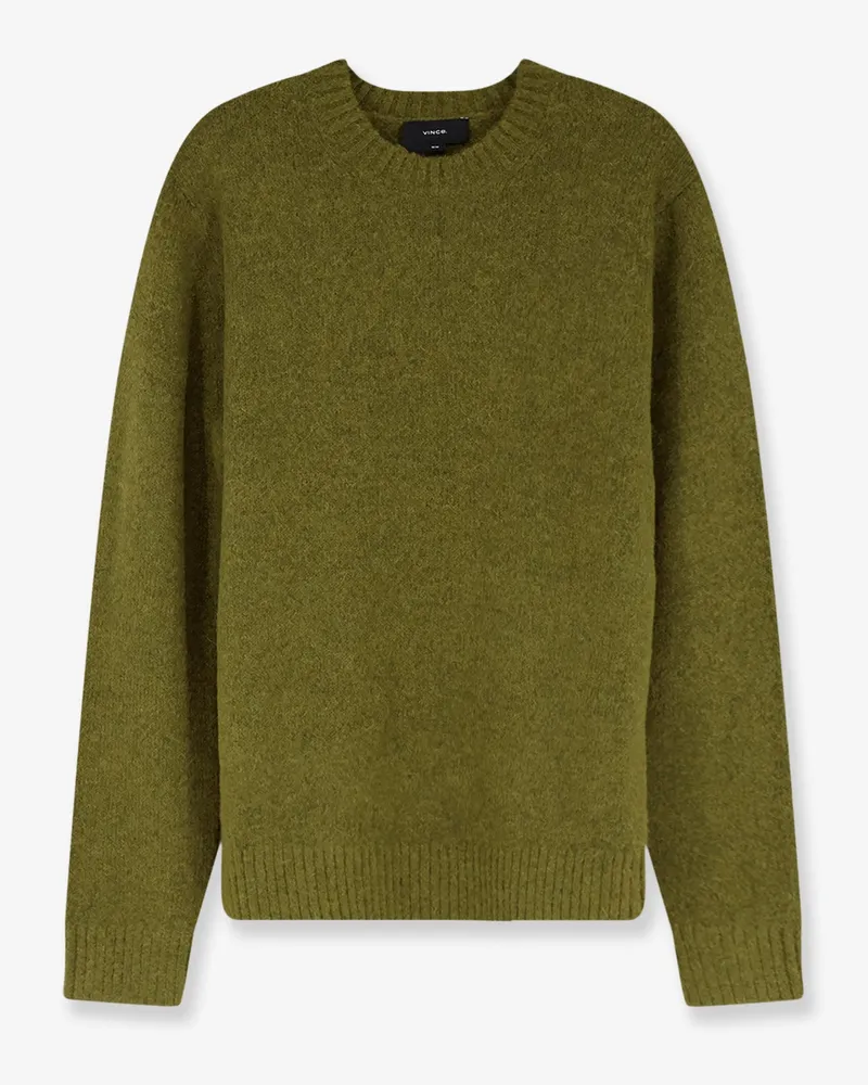 Vince Wool blend sweater with melange effect -  - gender_Man Green