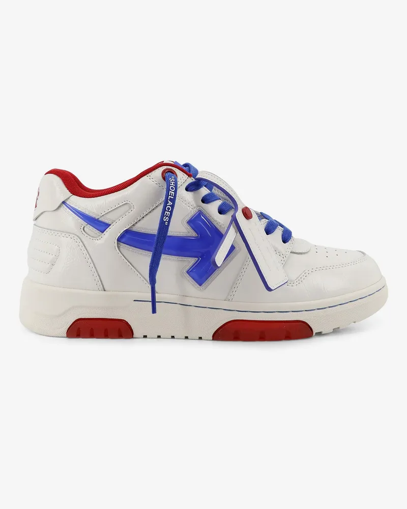 OFF-WHITE Out Of Office Bubble Arrow leather sneakers -  - gender_Man White