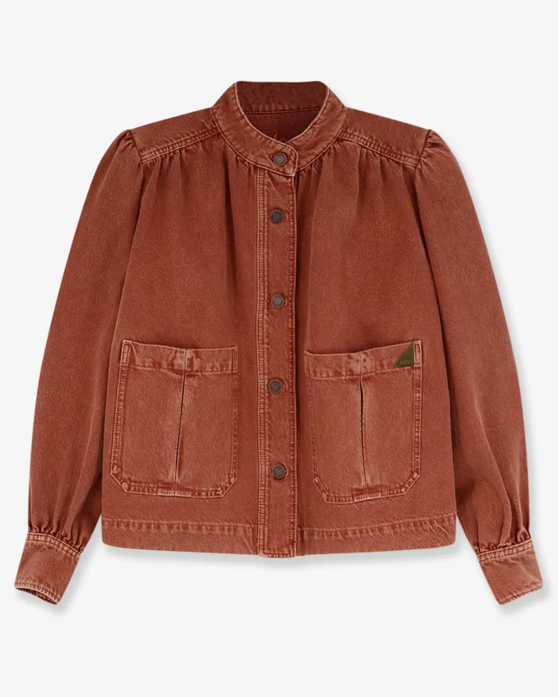 Chloé Orange denim jacket -  - gender_Woman Orange