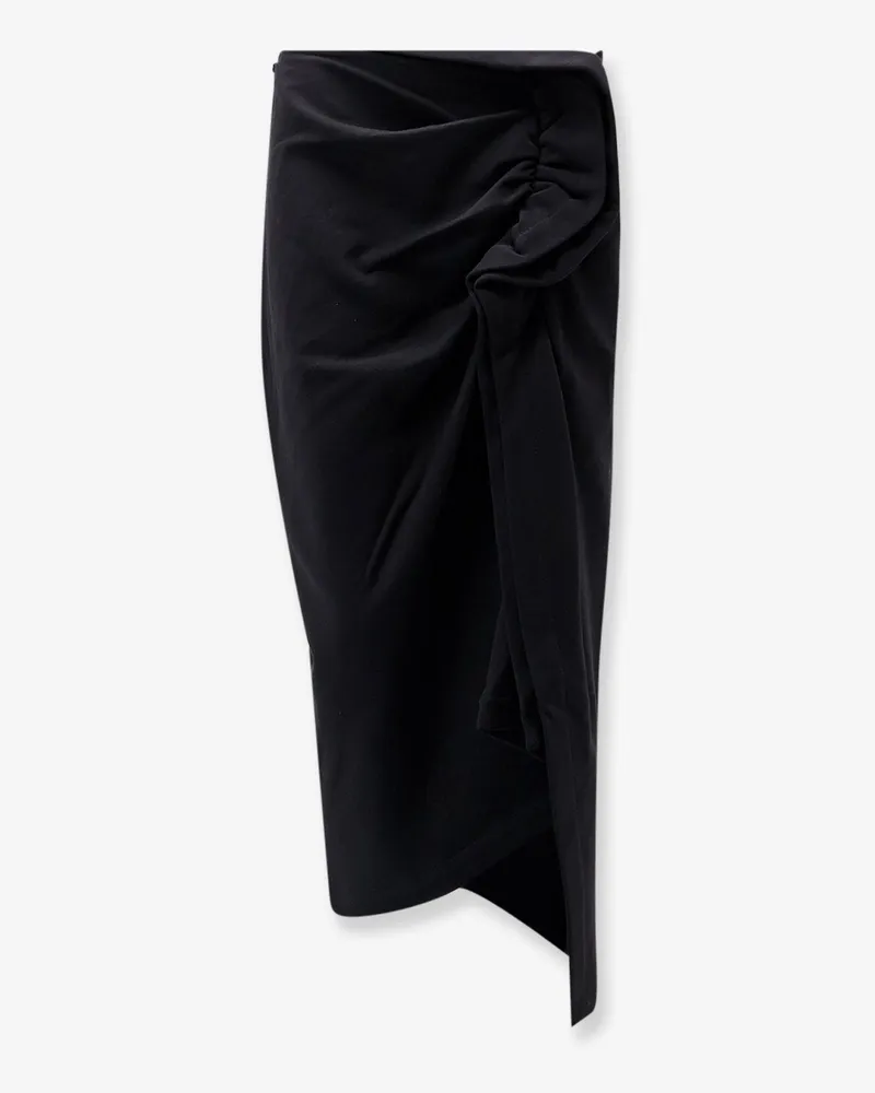 Dries van Noten Cotton midi skirt -  - gender_Woman Black