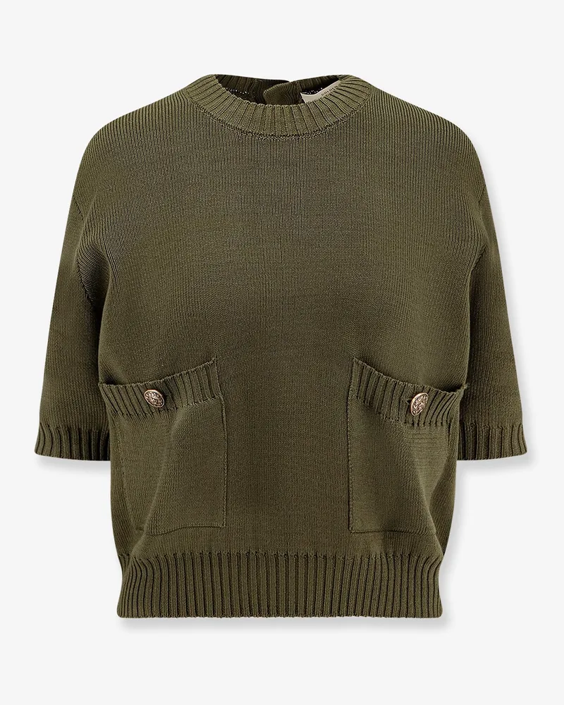 Golden Goose Ottavia cotton sweater -  - gender_Woman Green