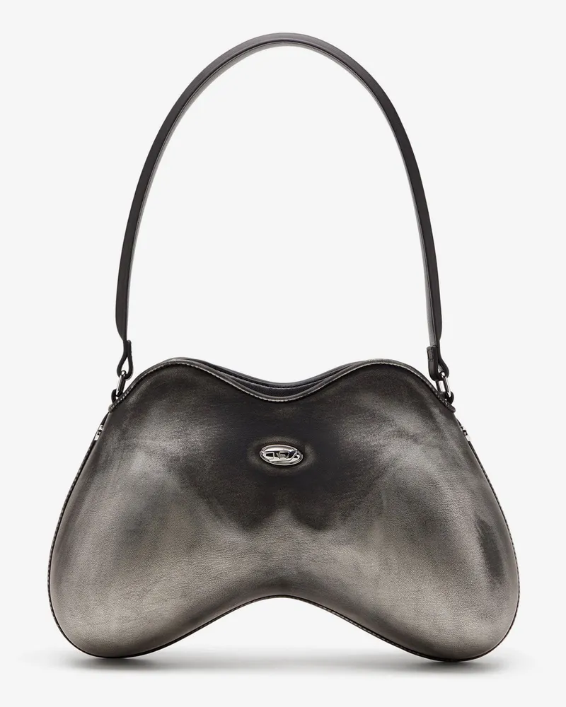 Diesel Double-D shoulder PU shoulder bag -  - gender_Woman Grey