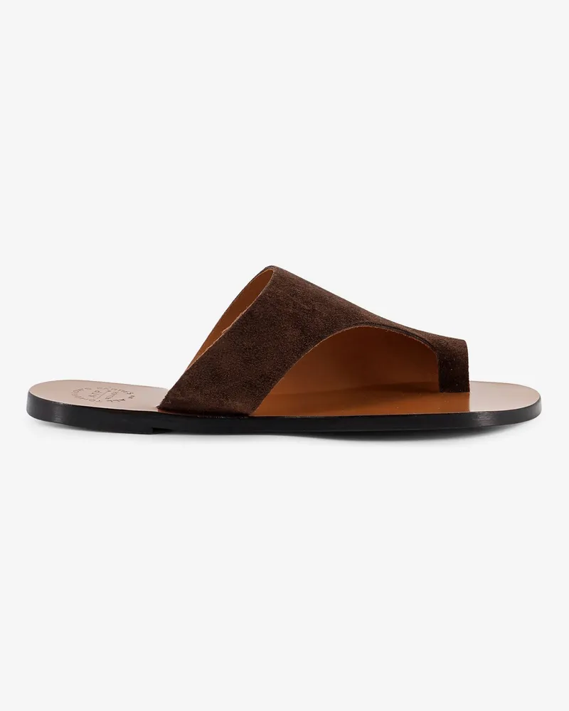 ATP Atelier Rosa suede sandals -  - gender_Woman Brown