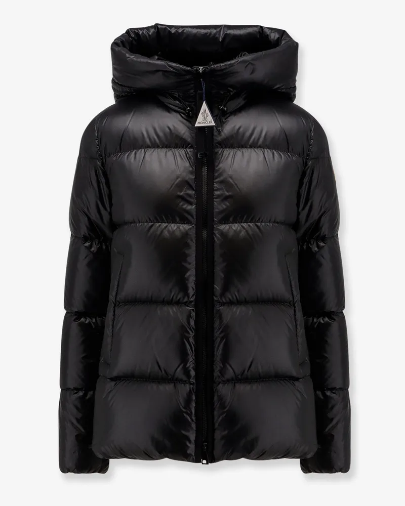 Moncler Serittes nylon down jacket with hood -  - gender_Woman Black