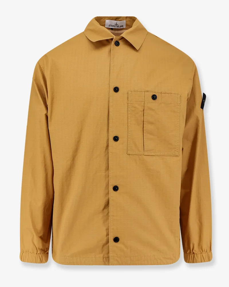 Stone Island Cotton shirt -  - gender_Man Orange